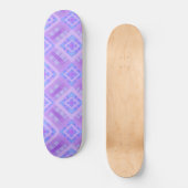 Skateboard Patchwork de contrôle de diamant - Lilac Blue 1 (Recto)