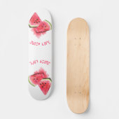 Skateboard Pâtes de pastèque rousses doux et juteuses - Fraîc (Recto)