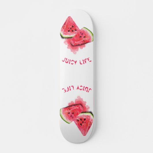 Skateboard Pâtes de pastèque rousses doux et juteuses - Fraîc (Devant)