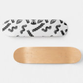 Skateboard Pâtes Diversité Gray Food Italie Lover Foody (Horz)