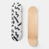 Skateboard Pâtes Diversité Gray Food Italie Lover Foody (Recto)