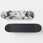 Skateboard Patin de Cthulhu (Horz)