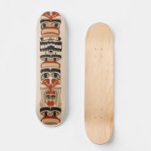 Skateboard Patin de Polonais de totem (Recto)