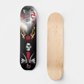 Skateboard Patin du baril X (Recto)