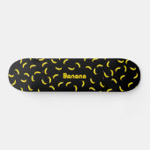 Skateboard Patin noir de banane (Horz)