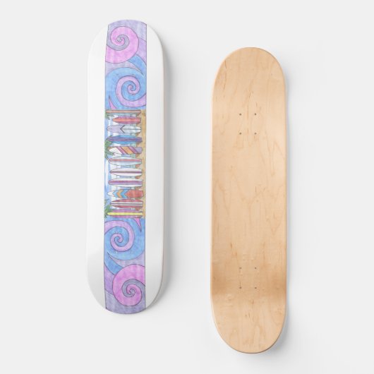 Skateboard Patinage (Recto)