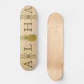 Skateboard Patinage à ananas (Recto)