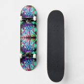 Skateboard Patinage à bascule couleur fondu (Recto)