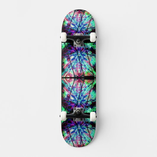 Skateboard Patinage à bascule couleur fondu (Recto)