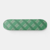 Skateboard Patinage à deux tons Plaid vert HAMbWG (Horz)