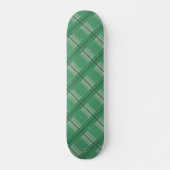 Skateboard Patinage à deux tons Plaid vert HAMbWG (Devant)