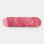 Skateboard Patinage à fleurs roses (Horz)