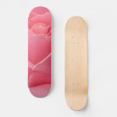 Skateboard Patinage à fleurs roses (Recto)