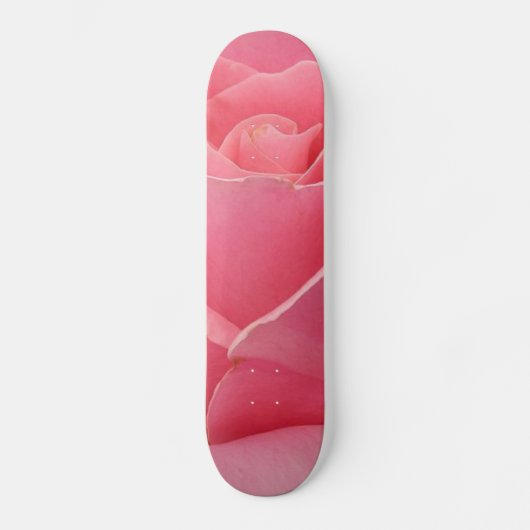 Skateboard Patinage à fleurs roses (Recto)