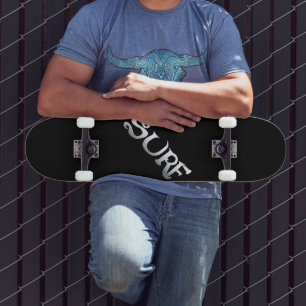 Skateboard Patinage à inclinaison noire surf