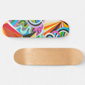 Skateboard Patinage Abstrait (Horz)