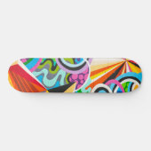 Skateboard Patinage Abstrait (Horz)