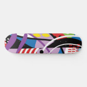 Skateboard Patinage Abstrait (Horz)