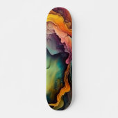 Skateboard Patinage Abstrait (Devant)
