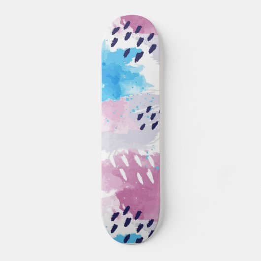 Skateboard Patinage Abstrait (Recto)