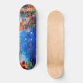 Skateboard Patinage Abstrait (Recto)