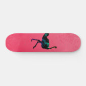 Skateboard Patinage Abstrait à l'autruche (Horz)