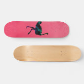 Skateboard Patinage Abstrait à l'autruche (Horz)