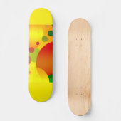 Skateboard Patinage ABSTRAIT CIRCLES (Recto)