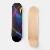 Skateboard Patinage Abstrait couleur (Recto)