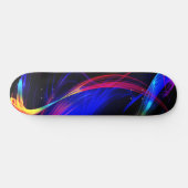 Skateboard Patinage Abstrait couleur - Moderne (Horz)