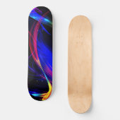 Skateboard Patinage Abstrait couleur - Moderne (Recto)