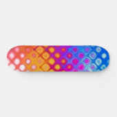 Skateboard Patinage Abstrait Multicolor (Horz)