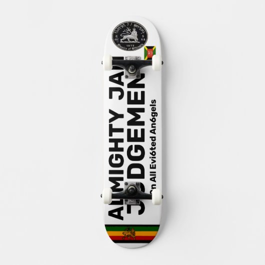 Skateboard Patinage ALMIGHTY JAH (Recto)