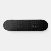 Skateboard Patinage Alphabet (Horz)