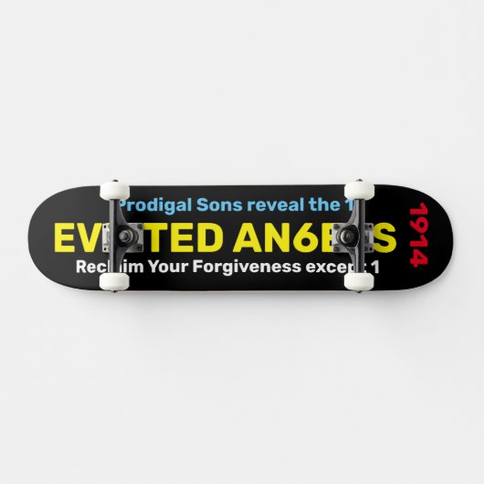 Skateboard Patinage ANGELS ÉVITÉS (Horz)