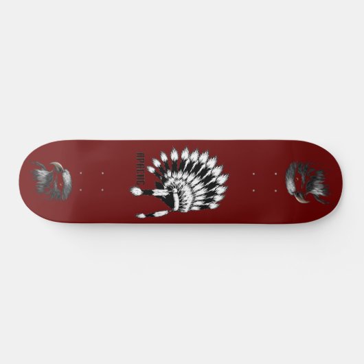 Skateboard Patinage Apache Native (Horz)