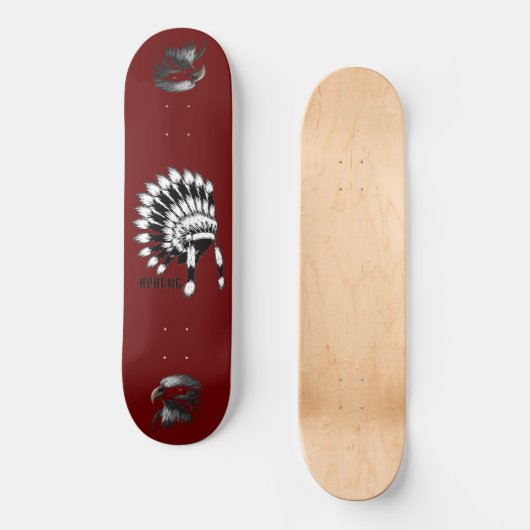 Skateboard Patinage Apache Native (Recto)
