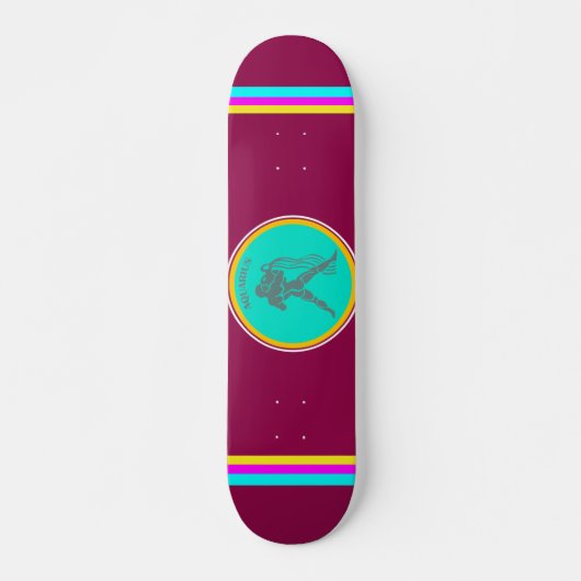 Skateboard Patinage Aquarius (Devant)