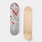 Skateboard Patinage Arrière - plan Abstrait (Recto)