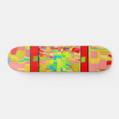 Skateboard Patinage Arrière - plan Abstrait (Horz)