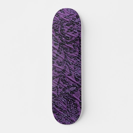Skateboard Patinage Arrière - plan violet (Devant)