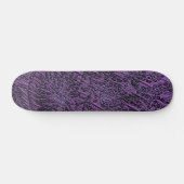 Skateboard Patinage Arrière - plan violet (Horz)