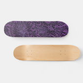 Skateboard Patinage Arrière - plan violet (Horz)
