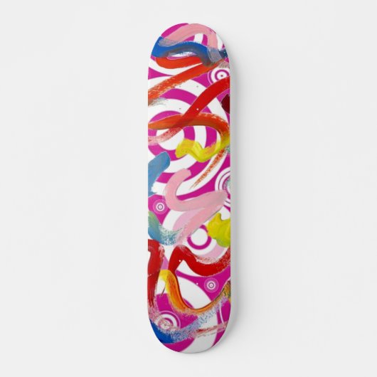 Skateboard Patinage artistique Abstrait (Devant)