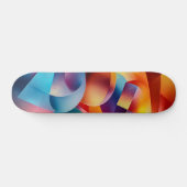 Skateboard Patinage artistique Abstrait (Horz)