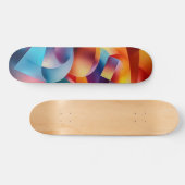 Skateboard Patinage artistique Abstrait (Horz)