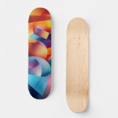 Skateboard Patinage artistique Abstrait (Recto)