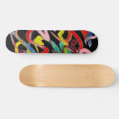 Skateboard Patinage artistique Abstrait (Horz)