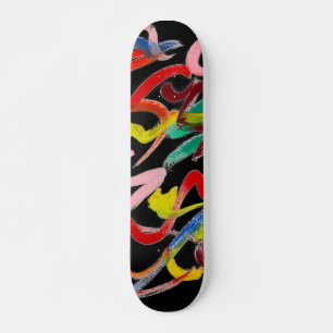 Skateboard Patinage artistique Abstrait