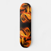 Skateboard Patinage artistique Abstrait Fireball (Recto)